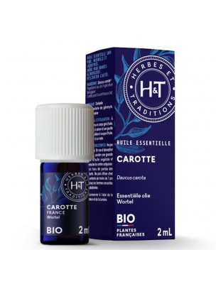 Image 70934 supplémentaire pour Carotte Bio - Huile essentielle de Daucus Carota 2 ml - Herbes et Traditions