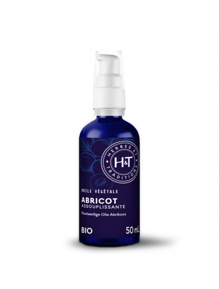 Image principale de Abricot Bio - Huile végétale de Prunus armeniaca 50 ml - Herbes et Traditions