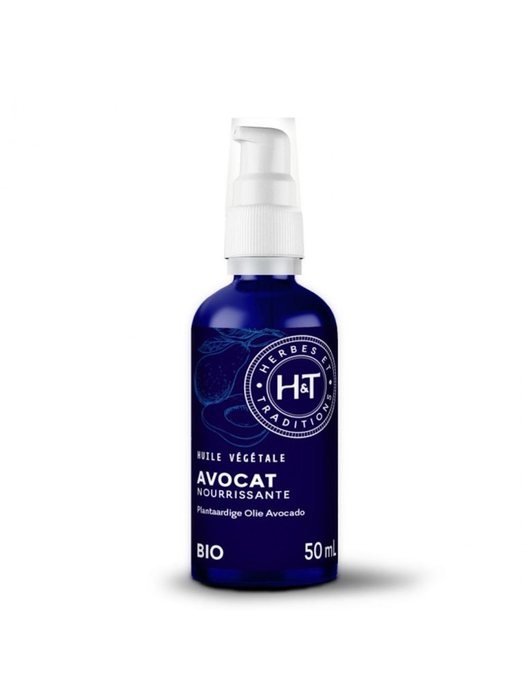 Image principale de la modale pour Avocat Bio - Huile végétale de Persea Gratissima 50 ml - Herbes et Traditions