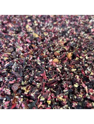 Image de Infusion Sportive Bio - Tisane Gourmande 100g depuis Théière en Verre et Acier Inox 1,1L - Filtre inclus