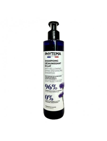 Image principale de Shampoing Déjaunissant Eclat Positiv'Hair - Soin des Cheveux 250 ml - Phytema