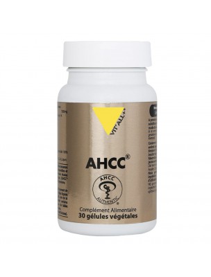 Image de AHCC 1000 mg - Défenses naturelles 30 gélules végétales - Vit'all+ depuis Achetez les produits Vit'All + à l'herboristerie Louis