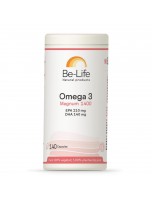 Image de Oméga 3 Magnum 1400 - Cœur et Cerveau 140 capsules - Be-Life depuis Acides gras naturels pour une santé optimale