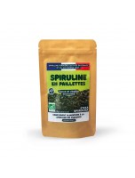 Image de Spiruline en Paillettes Bio - Immunité et Tonus 45 g - Etika Spirulina depuis Spiruline bio de qualité supérieure en vente en ligne