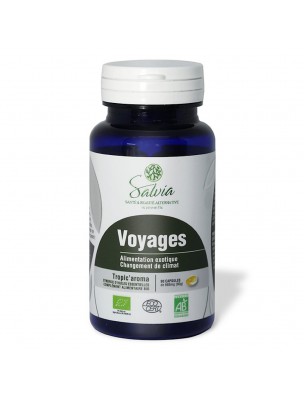 Image de Tropic'aroma Bio - Voyages 90 capsules d'huiles essentielles - Salvia depuis Achetez Dysbios'Aroma Bio - 120 caps - Salvia