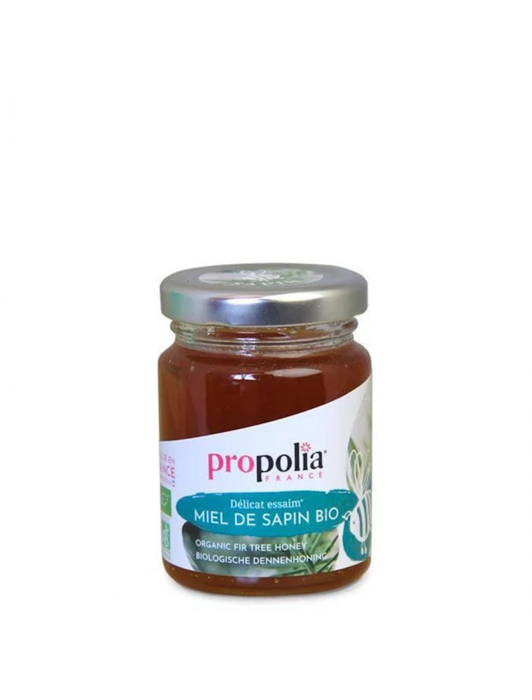 Image principale de la modale pour Miel de Sapin Bio - Miel Frais et Boisé 125g - Propolia