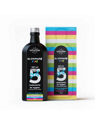 Image de Dr Immun Five - Immunité des Enfants 250 ml - Hifas Da Terra depuis Achetez les produits Hifas da Terra à l'herboristerie Louis
