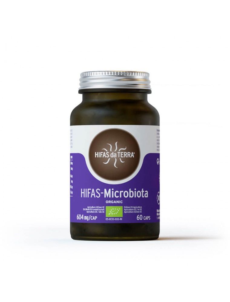 Image principale de la modale pour Hifas Microbiota Bio - Immunité et Flore Intestinale 60 capsules - Hifas Da Terra