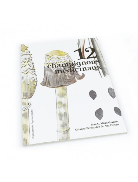 Achetez 12 Champignons Médicinaux - Mycothérapie 74 pages - Hifas Da Terra à l'herboristerie Louis Image principale de 12 Champignons Médicinaux - Mycothérapie 74 pages - Hifas Da Terra