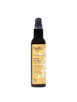 Image de Dattier du Désert Bio - Huile Végétale Réparatrice 80 ml - Najel depuis Najel