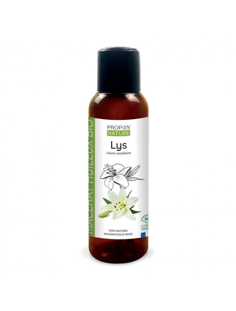 Image principale de la modale pour Lys Bio - Macérât huileux de Lilium candidum 100 ml - Propos Nature
