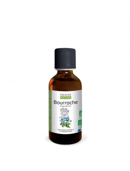 Image principale de Bourrache Bio - Huile végétale Bio de Borago officinalis 50 ml - Propos Nature