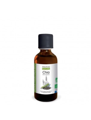 Image de Chia Bio - Huile végétale de Salvia hispanica 50 ml - Propos Nature depuis Achetez les produits Propos Nature à l'herboristerie Louis