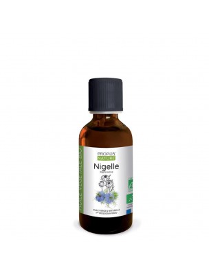 Image de Nigelle Bio - Huile végétale de Nigella sativa 50 ml - Propos Nature depuis Achetez les produits Propos Nature à l'herboristerie Louis (3)