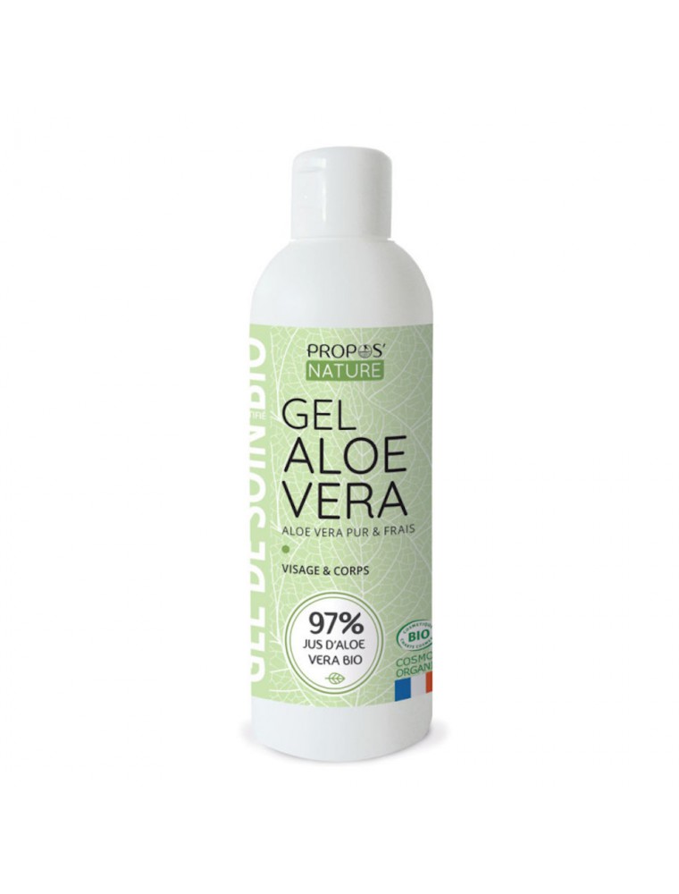 Image principale de la modale pour Gel d'Aloe vera Bio - Visage et Corps 200 ml - Propos Nature