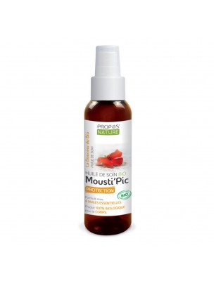Image de Huile de Soin Mousti'Pic Bio - Protection 100 ml - Propos Nature depuis Roll-on Mousti'pic Bio - Propos Nature