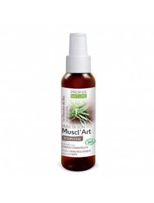 Image de Huile de Soin Muscl'Art Bio - Souplesse 100 ml - Propos Nature depuis Reine des Prés Bio - Filipendula ulmaria 50ml - Propos Nature
