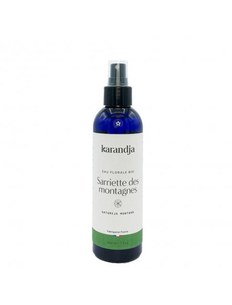 Achetez Sarriette des Montagnes Bio - Hydrolat (Eau Florale) 200 ml - Karandja à l'herboristerie Louis Image principale de Sarriette des Montagnes Bio - Hydrolat (Eau Florale) 200 ml - Karandja
