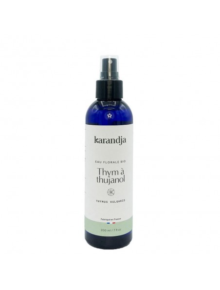 Achetez Thym à Thujanol Bio - Hydrolat (Eau Florale) 200 ml - Karandja à l'herboristerie Louis Image principale de Thym à Thujanol Bio - Hydrolat (Eau Florale) 200 ml - Karandja