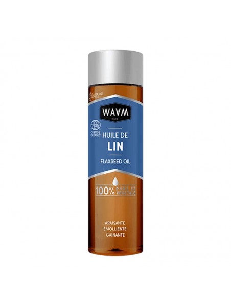 Image principale de Lin Bio - Huile Végétale de Linum usitatissimum 75 ml - Waam