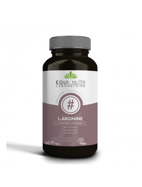Image principale de L-Arginine 500 mg - Détox et Tonus 60 gélules - Equi-Nutri