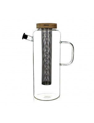 Image de Carafe à Thé glacé 1,5 litre avec Filtre en Acier inoxydable depuis Achetez les produits L'Autre Thé à l'herboristerie Louis