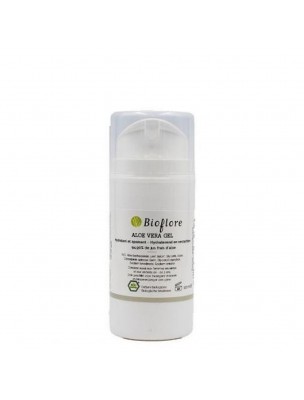 Image de Gel pur d'Aloe vera vivant Bio - Hydratant 100ml - Bioflore depuis Achetez les produits Bioflore à l'herboristerie Louis