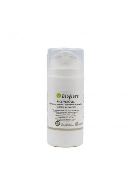 Image principale de Gel pur d'Aloe vera vivant Bio - Hydratant 100ml - Bioflore