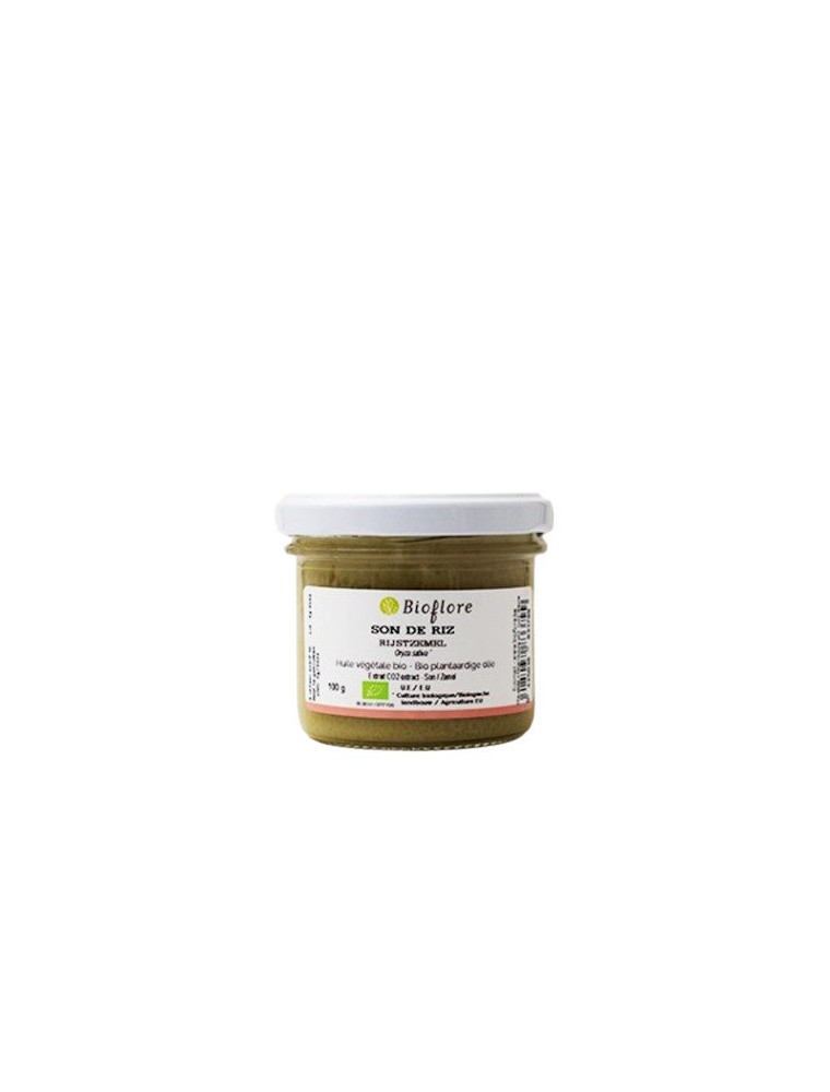 Image principale de la modale pour Huile végétale de Son de Riz Bio - Ingrédient actif anti-âge 100ml - Bioflore