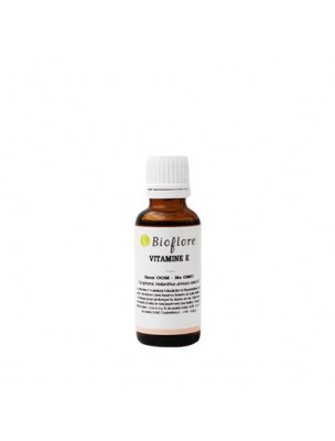 Image de Vitamine E Bio - Pour conserver vos préparations 30 ml - Bioflore depuis Saponaire Partie aérienne coupée 100g - Tisane de Saponaria officinalis
