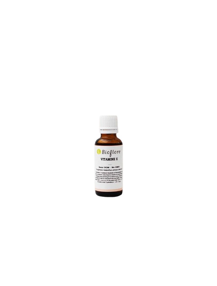 Image principale de la modale pour Vitamine E Bio - Pour conserver vos préparations 30 ml - Bioflore