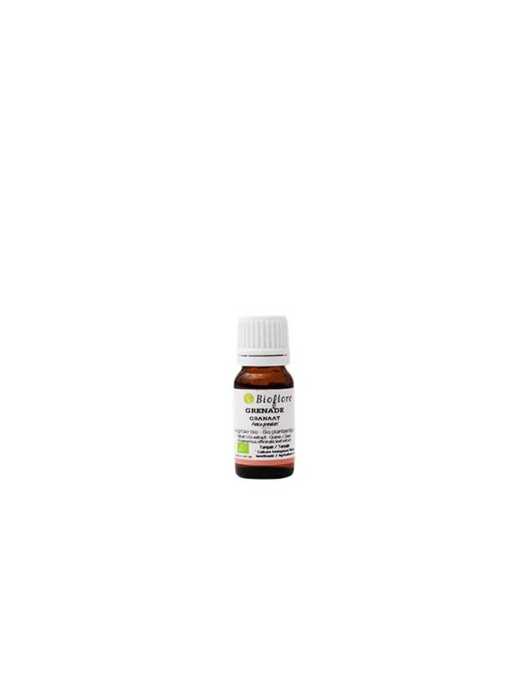 Image principale de la modale pour Huile végétale de Grenade (graine) Bio - Extrait CO2  Ingrédient anti-âge 10 ml - Bioflore