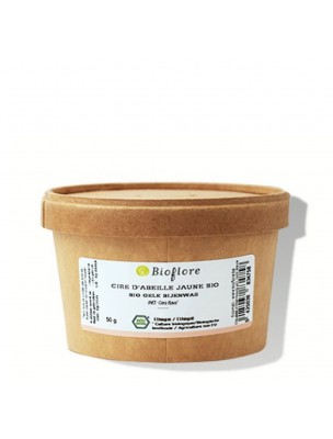 Image de Cire d'abeille jaune Bio - Epaississant 50g - Bioflore depuis Achetez les produits Bioflore à l'herboristerie Louis