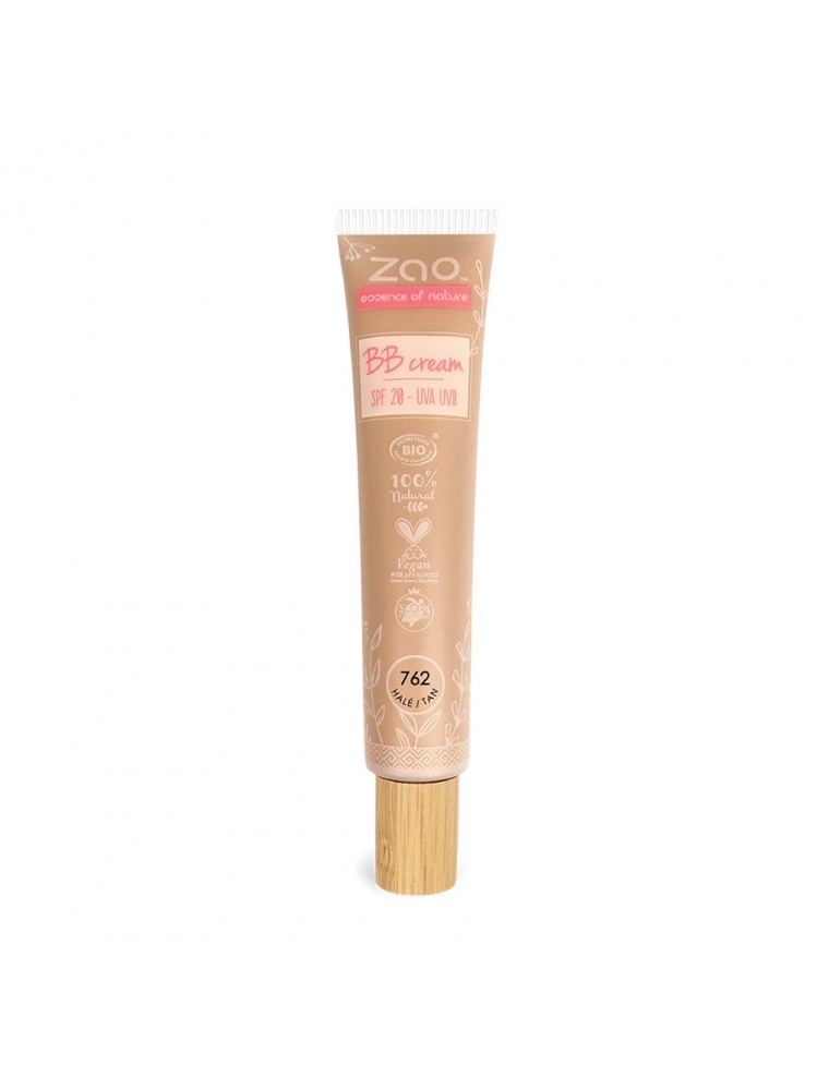 Image principale de la modale pour BB Cream Bio - Halé 762 30 ml - Zao Make-up