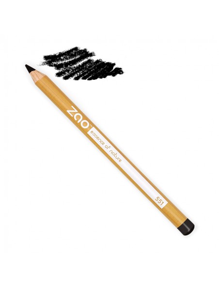 Image principale de Crayon Bio - Noir 551 1,14 grammes - Zao Make-up