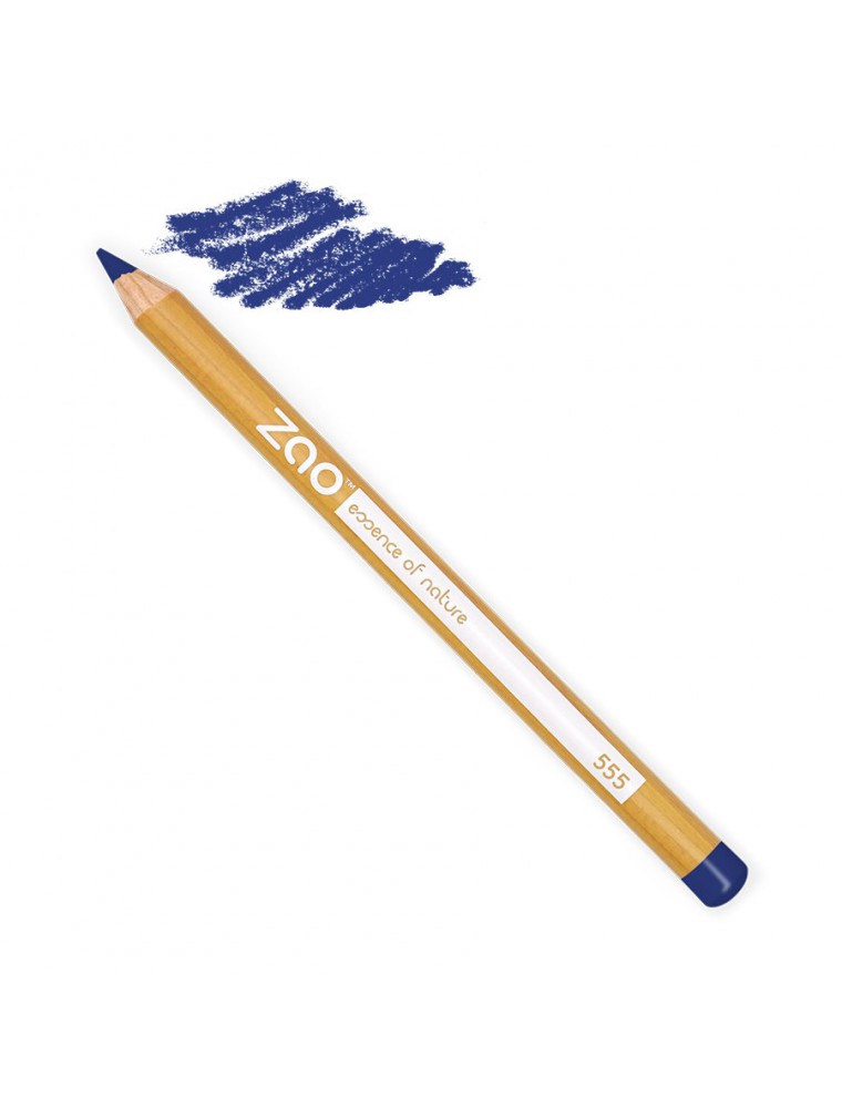 Image principale de la modale pour Crayon Bio - Bleu 555 1,14 grammes - Zao Make-up