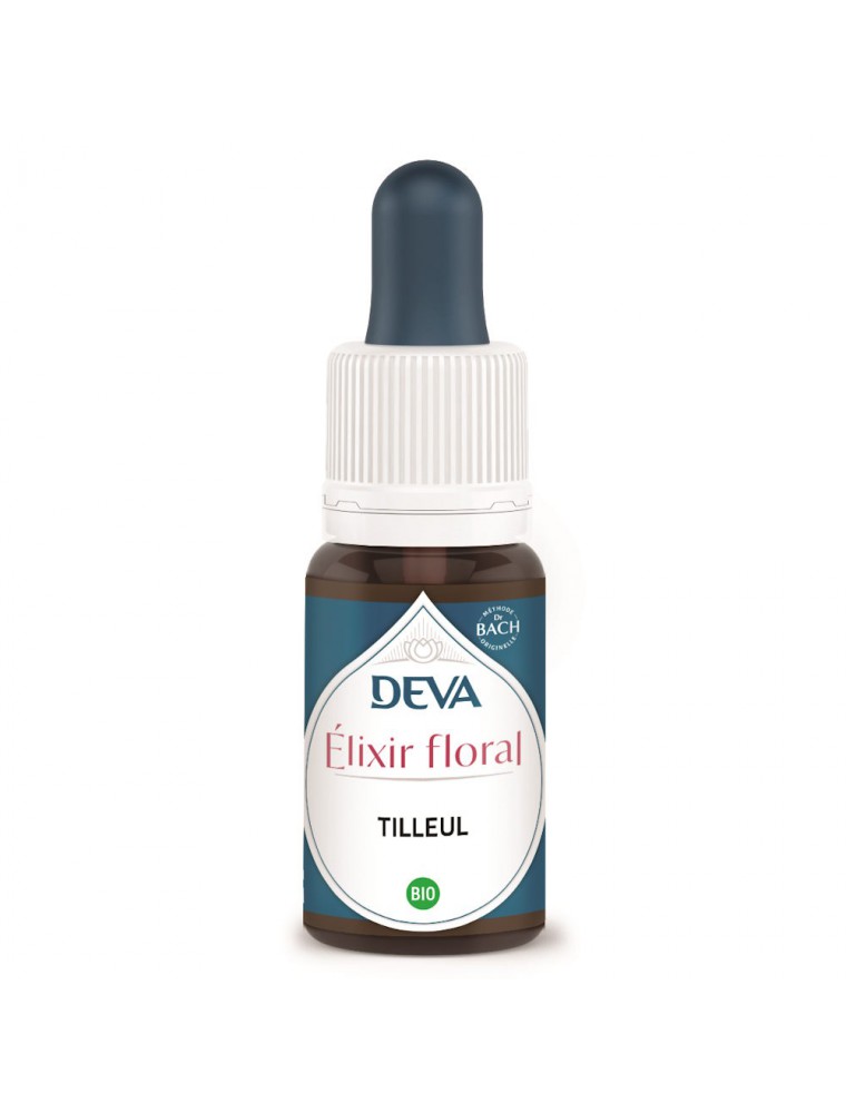 Image principale de la modale pour Tilleul Bio - Réceptivité à l'amour Elixir floral 15 ml - Deva