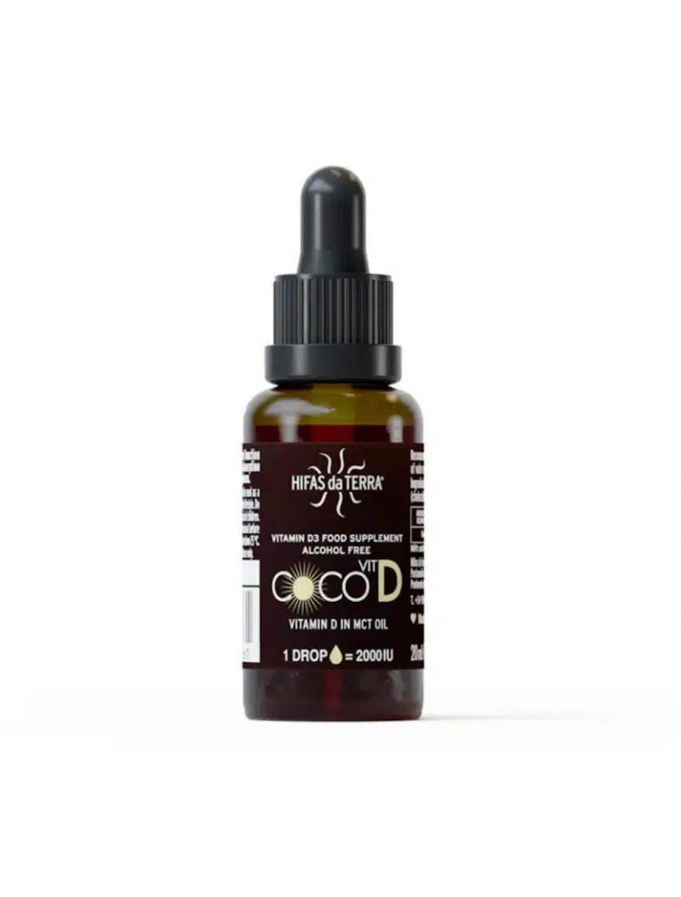 Image principale de la modale pour Cocovit D - Immunité et Capital Osseux 20 ml - Hifas Da Terra