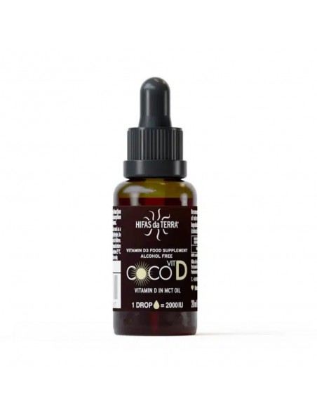 Achetez Cocovit D - Immunité et Capital Osseux 20 ml - Hifas Da Terra à l'herboristerie Louis Image principale de Cocovit D - Immunité et Capital Osseux 20 ml - Hifas Da Terra