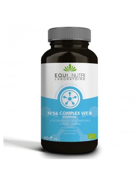 Image principale de N°56 Complex Vit. B Essential - Coeur et Relaxation 90 gélules - Equi-Nutri
