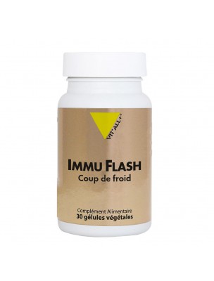 Image 71635 supplémentaire pour Immu Flash - Coup de Froid 30 gélules végétales - Vit'all+