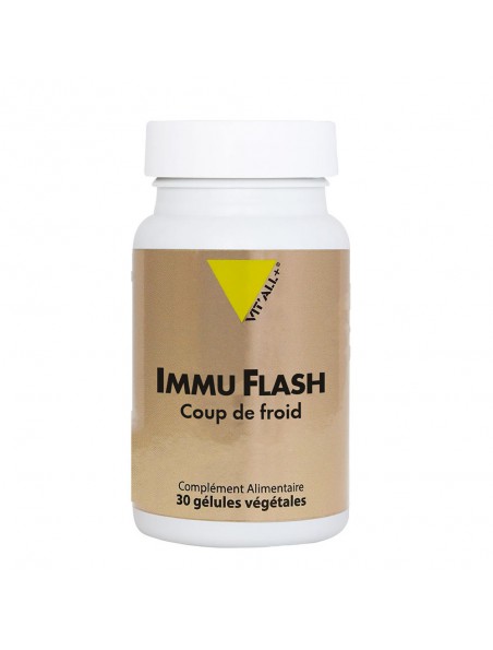 Image principale de Immu Flash - Coup de Froid 30 gélules végétales - Vit'all+