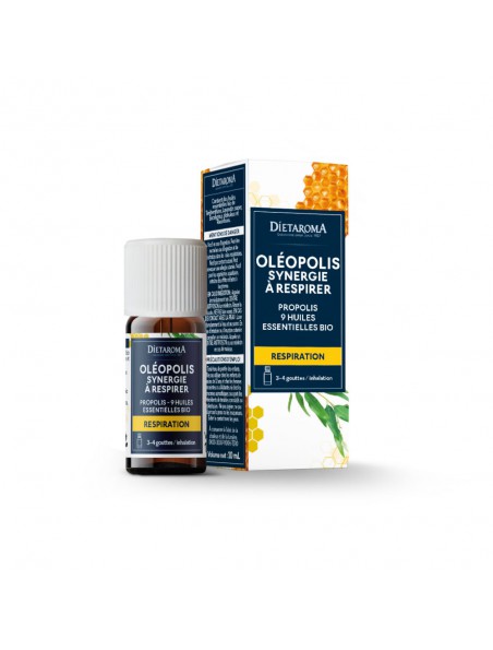 Achetez Oléopolis - Synergie à respirer 10 ml - Dietaroma à l'herboristerie Louis Image principale de Oléopolis - Synergie à respirer 10 ml - Dietaroma