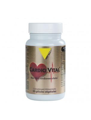 Image de Cardio Vital - Coeur 30 gélules végétales - Vit'all+ depuis Achetez les produits Vit'All + à l'herboristerie Louis (2)