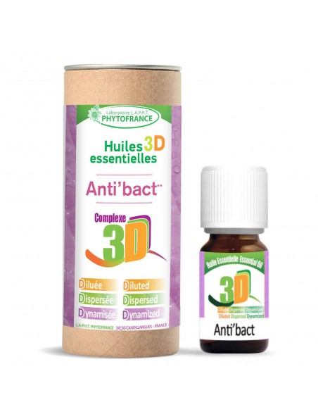 Image principale de Anti'Bact HE 3D - Défenses Naturelles 10 ml - Phytofrance