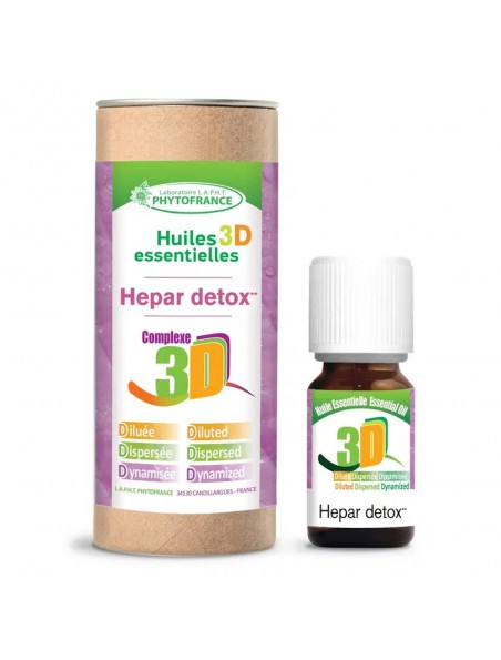 Image principale de Hepar Detox HE 3D - Détox et Digestion 10 ml - Phytofrance
