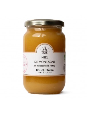 Image de Miel de Montagne Bio 480g -  Notes fruitées, Vitalité et gorges sensibles - Ballot-Flurin depuis louis-herboristerie