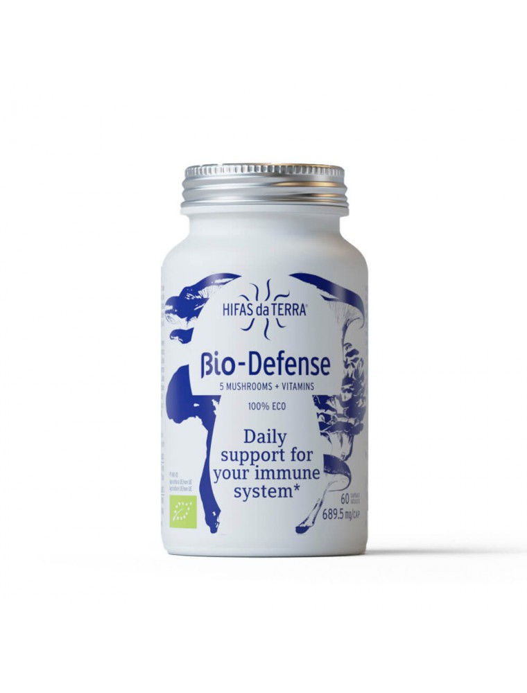 Image principale de la modale pour Bio-Defense Bio - Immunité et Tonus 60 gélules - Hifas Da Terra