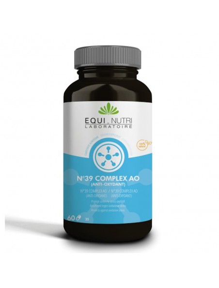 Achetez N°39 Complex AO - Anti-Oxydant 60 gélules - Equi-Nutri à l'herboristerie Louis Image principale de N°39 Complex AO - Anti-Oxydant 60 gélules - Equi-Nutri