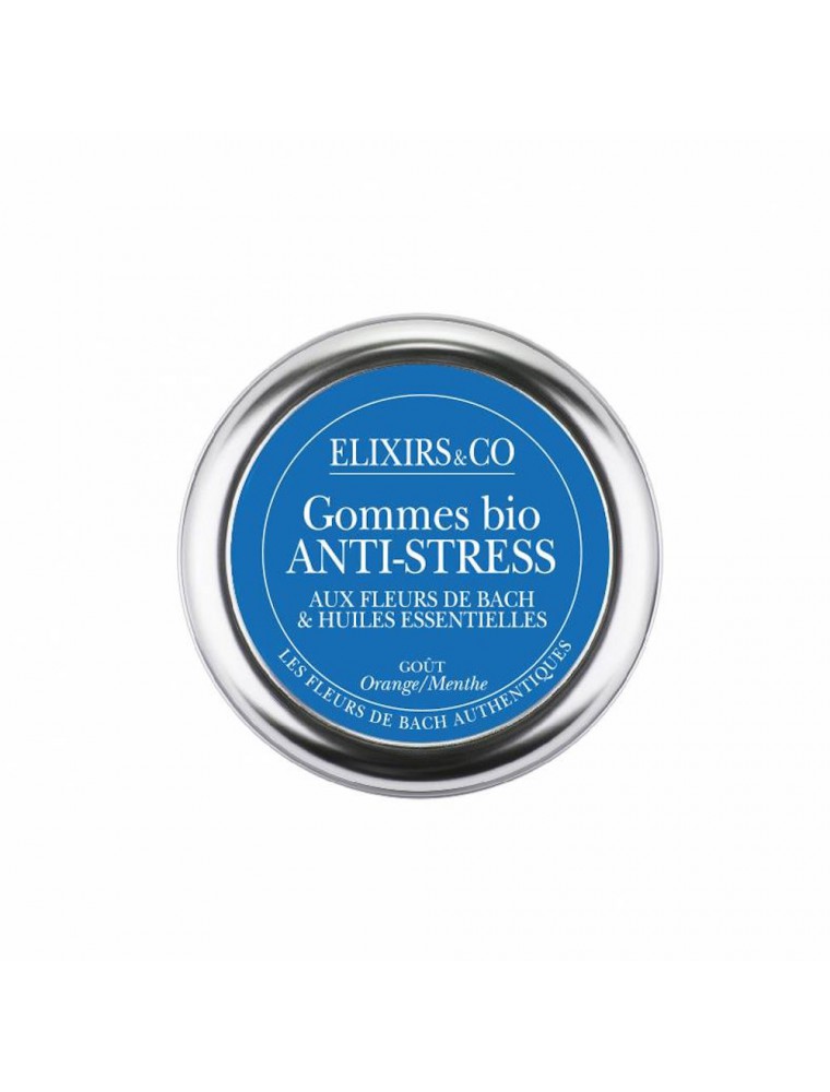 Image principale de la modale pour Gommes Anti-Stress Bio aux Fleurs de Bach 45 g - Elixirs and Co